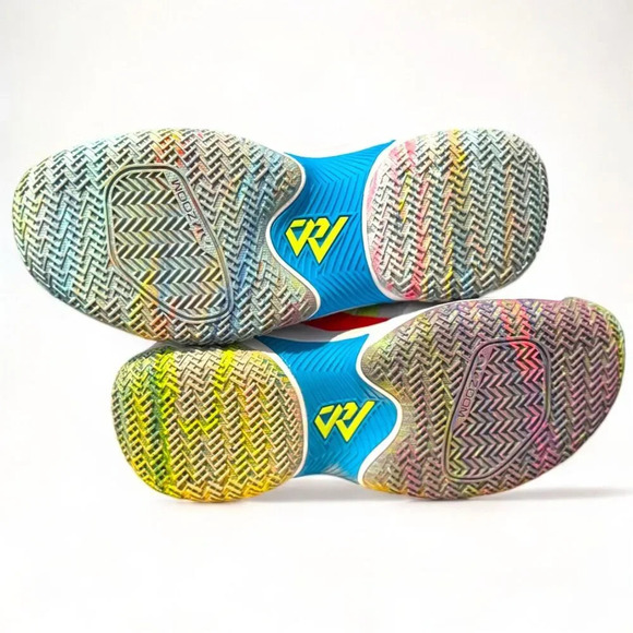 NIB-Jordan One Take II Men’s 10 Wht/ghost green/infrared 23/Blanc/Phantom - Picture 6 of 7